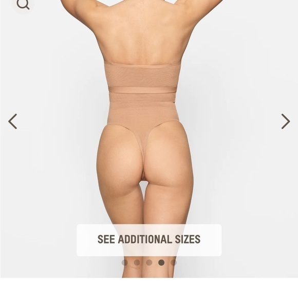 SKIMS Sheer Sculpt High Waisted Thong - Picture 10 of 10
